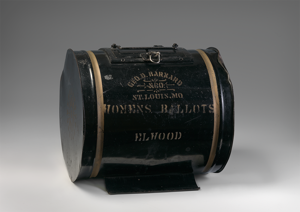 Ballot box. Ronnie Lapinsky Sax. Used with permission.